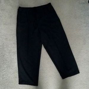 16W black pants